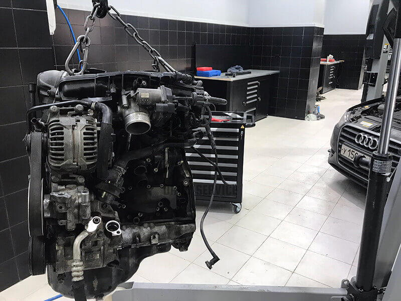 Ремонт Ауди в специализированном техцентре Audi в Москве - Капитальный ремонт и замена ГРМ